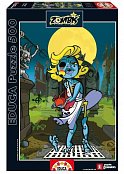 Blond dziewczyna zombie