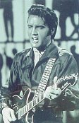 Elvis Presley - czarno-biały