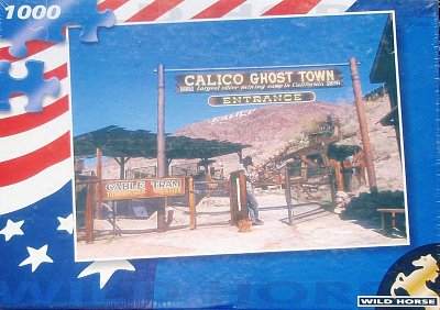 Miasto duchów Calico, Hrabstwo San Bernardino, Kalifornia, USA