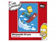 The Simpsons - Bart na desce snowboardowej